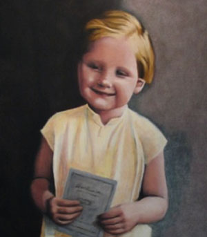 少女時代のメルケル首相
